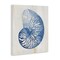 Stupell Industries Blue Nautilus Shell Canvas Design by Susan Arnot
